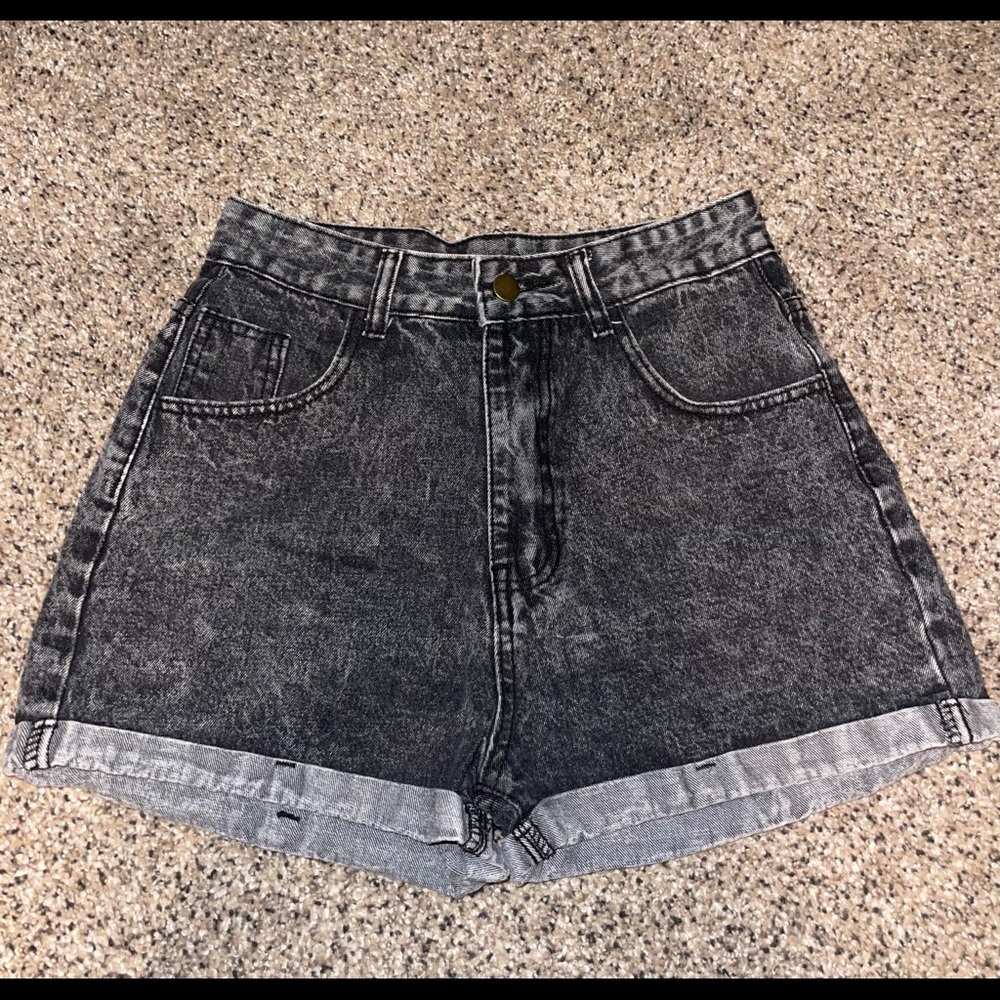 Mom jean shorts